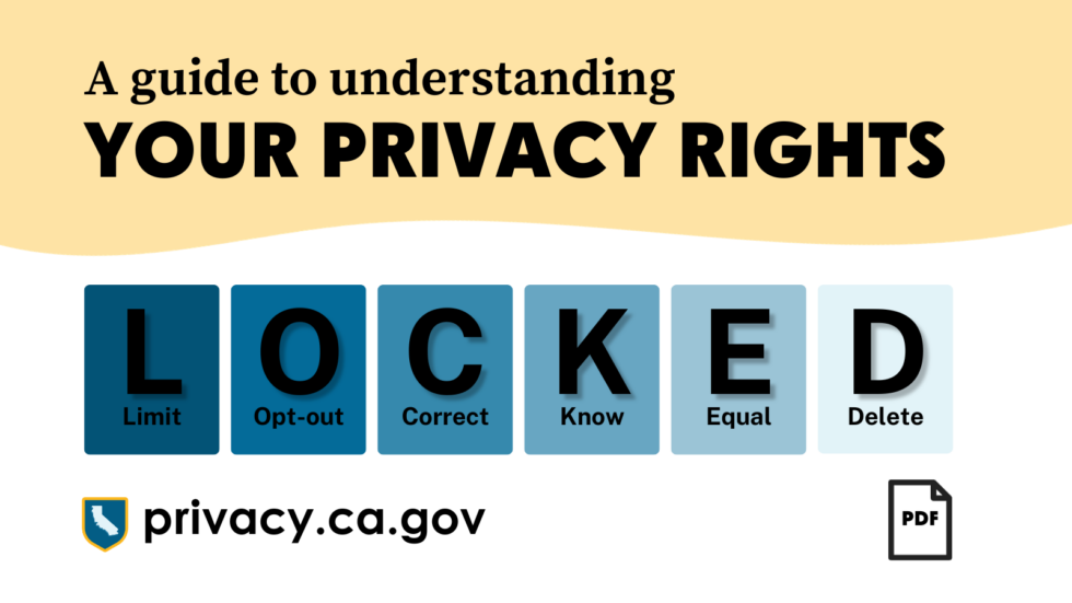 Rights Under The California Consumer Privacy Act | Privacy.ca.gov